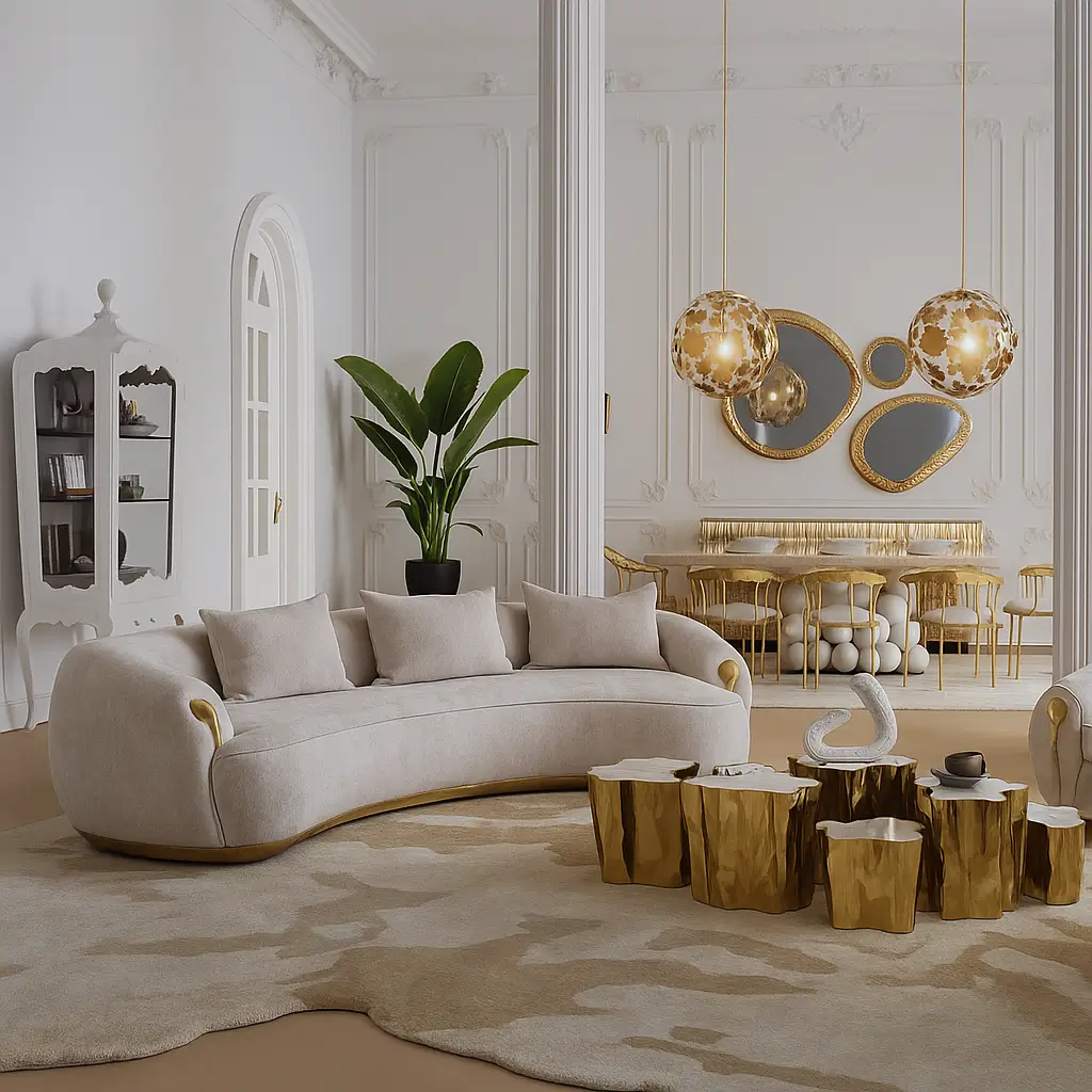 Residential Fabric Sofa Upholstery