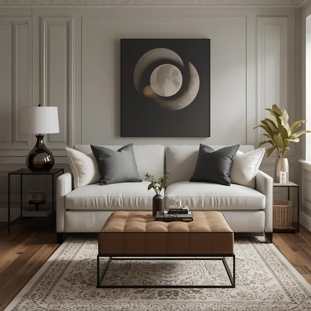 Residential Square Ottoman