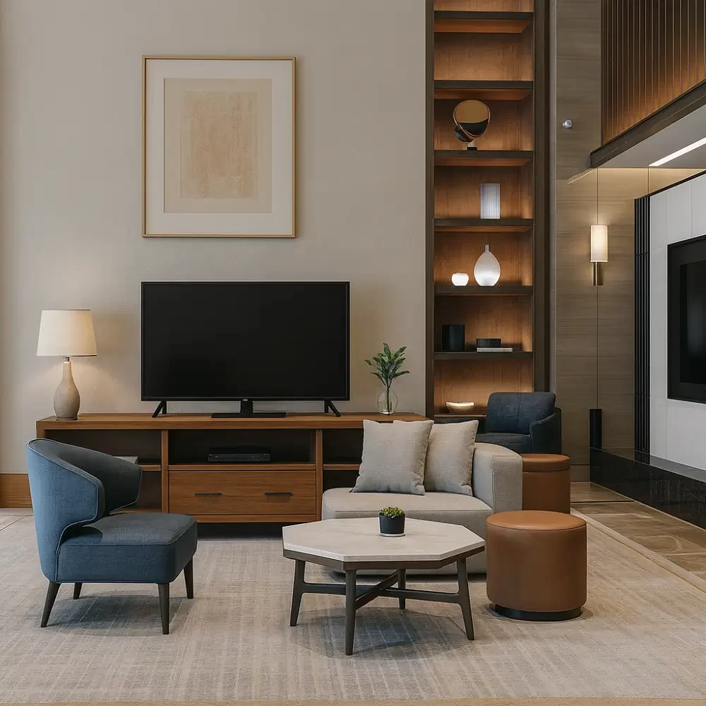 Commercial Custom TV Tables