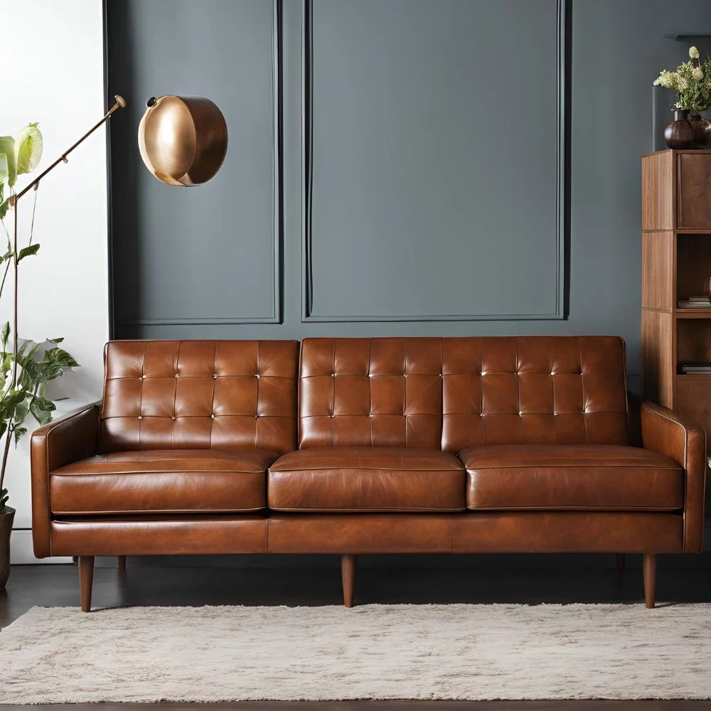 Leather Sofa upholstery
