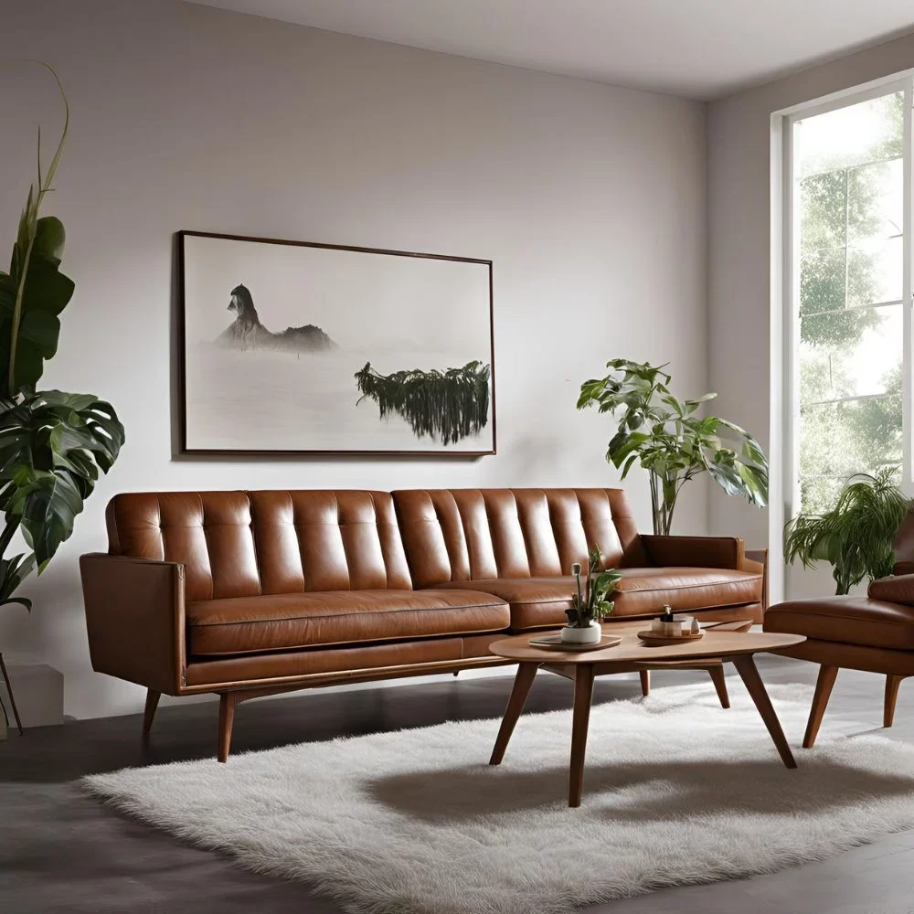 Leather Sofa upholstery