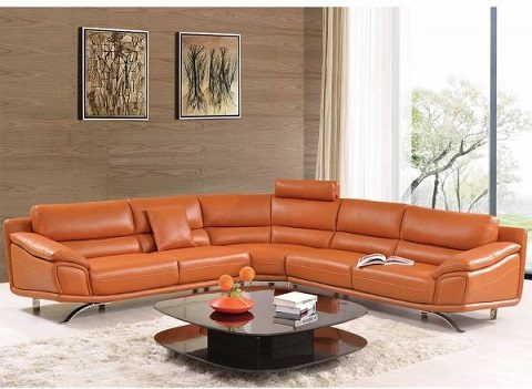 leather sofa